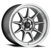 15" Konig 105M Countergram 15x9 4x100 Hyper Chrome w/Machined Lip Wheel 35mm Rim