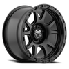 18" Mamba 599B M27 18x9 6x5.5 Matte Black Wheel -12mm For Chevy GMC Cadillac Rim