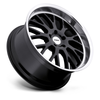 TSW Tremblant 20x10 5x120 Gloss Black W/ Mirror Cut Lip Wheel 20" 25mm Rim