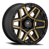 17" Mamba 595BZ M23 17x9 5x5.5 Matte Black w/ Bronze Face Wheel 12mm Truck Rim 17" Mamba 595BZ M23 17x9 5x5.5 Matte Black w/ Bronze Face Wheel 12mm Truck Rim