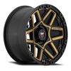 17" Mamba 595BZ M23 17x9 5x5.5 Matte Black w/ Bronze Face Wheel 12mm Truck Rim 17" Mamba 595BZ M23 17x9 5x5.5 Matte Black w/ Bronze Face Wheel 12mm Truck Rim