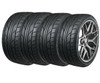 Nitto NT555 G2 high-performance street tire featuring an aggressive tread design for sports cars, muscle cars and performance vehicles