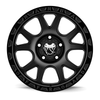 18" Mamba 599B M27 18x9 6x5.5 Matte Black Wheel 12mm For Chevy GMC Cadillac Rim
