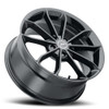 18" Platinum 457BK Revelation 18x8 5x110 Gloss Black Clear-Coat Wheel 35mm Rim