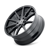 17" Kraze Cosmos 17x8 Gloss Black 5x120 Wheel 38mm Performance Rim