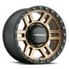 Set 4 17" Vision Off-Road 354 Manx 2 Bronze Wheels 17x9 6x5.5 Truck Rims 12mm