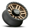 Set 4 17" Vision Off-Road 354 Manx 2 Bronze Wheels 17x9 6x5.5 Truck Rims 12mm