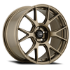 Set 4 17" Konig 56BZ Ampliform Gloss Bronze 17x8 Wheels 5x4.5 40mm Racing Rims