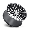 Mandrus Masche 20x10 5x112 Gloss Gunmetal W/ Mirror Cut Face Wheel 20" 40mm Rim