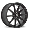 Set 4 14" Konig 45B Control Black 14x6 Wheels 4x100 4x108 40mm Racing Street Rims