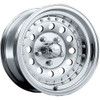 16" Pacer 162M Aluminum Mod 16X8 6x5.5 Machined Finish w/Clear Coat Wheel -6mm