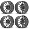 Set 4 18" Konig 48MG Rennform 18x8 Wheels 5x4.5 +45mm