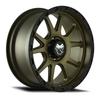 Set 4 17" Mamba 599BZ M27  17x9 Wheels 6x5.50 +12mm