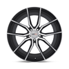 Cray Spider 20x12 5x120 Gloss Black W/ Mirror Cut Face Wheel 20" 52mm Rim