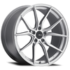 Set 4 19" Advanti Racing 80S Hybris  19x8.5 Silver Machined Wheels 5x120 +35mm