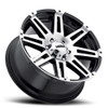 16" Ultra 226U Machine 16x8 6x4.5 Gloss Black Diamond Cut Face Wheel 10mm Rim