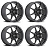 Set 4 18" Konig 102B Lockout  18x8.5 Wheels 5x4.50 +35mm