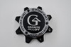 Granite Alloy Gloss black/Chrome Wheel Center Cap Hub Cap C394PLGB-8V(GA) 7" 8 Lug
