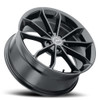 17" Platinum 457BK Revelation 17x8 5x120 Gloss Black Clear-Coat Wheel 35mm Rim