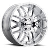 20" Ultra 203C Hunter 20x9 6x5.5 Chrome Plated Wheel 18mm For Chevy GMC Cadillac