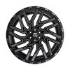 22" TIS 554BM 22x10 6x135 6x5.5 Gloss Black w/ Milled Accents Wheel -19mm Rim