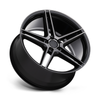 Mandrus Bremen 19x9.5 5x112 Gloss Black W  Mirror Cut Face Wheel 19" 29mm