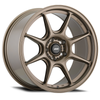 17" Konig 102BZ Lockout 17x8 5x100 Matte Bronze Wheel 38mm Rim