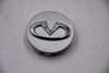 Infiniti Silver/ Chrome Logo Wheel Center Cap Hub Cap (IN)40342-AU510 2.125" OEM