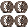 Set 4 17" Konig 47BZ Hypergram 17x9 5x4.5 Race Bronze Wheels 40mm Rims