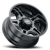 Set 4 18" Ultra 153BK Armageddon 18x9 8x6.5 Gloss Black Wheels 1mm Truck Rims