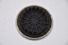 Buick Machined/Gray Wheel Center Cap Hub Cap 25532812 3" Buick Century, Regal, LeSabre '87-'90