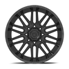 22" Gear Off Road 766B 22x10 8x6.5 Gloss Black w/ Lip Logo Wheel -12mm Truck Rim