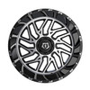 20" TIS 544MB Gloss Black Machined Face 20x10 Wheel 8x170 -25mm Lifted For Ford