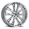 Set 4 17" Platinum 458S Prophecy Gloss Silver 17x8 Wheels 5x120 35mm Car SUV Rims