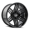 20" Ion 147 20x10 Gloss Black 6x5.5 Wheel -19mm Rim