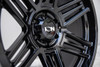 20" Ion 147 20x10 Gloss Black 6x5.5 Wheel -19mm Rim