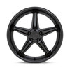 TSW Launch 19x8.5 5x120 Matte Black With Gloss Black Lip Wheel 19" 20mm Rim