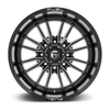 Set 4 20" Fuel D761 Clash 20x9 8x180 1mm Gloss Black Milled Wheels Truck Rims