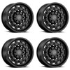 Set 4 Black Rhino Arsenal 20x8.5 5x4.5 5x5 Textured Matte Black Wheels 20" 30mm