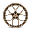 Set 4 American Racing AR924 Crossfire 20x9 5x115 Matte Bronze Wheels 20" 20mm