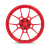 Niche Mono T113 Kanan 21x9 5x130 Brushed Candy Red Wheel 21" 45mm Rim