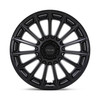 Set 4 Niche M274 Amalfi 20x10.5 5x120 Matte Black Wheels 20" 35mm Rims