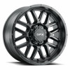 Set 4 20" Voxx G-FX TM-5 Matte Black Wheels 20x9 6x5.5 0mm Rims For Hummer