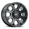 Set 4 18" Voxx G-FX TR-19 Matte Black Wheels 18x9 8x6.5 12mm Rims For GMC Ram