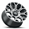 20" Voxx G-FX TR-19 Gloss Black Machined Face Wheel 20x9 6x5.5 12mm Rim