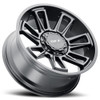 Set 4 20" Voxx G-FX TR21 Matte Black Wheels 20x10 8x6.5 -19mm Rims