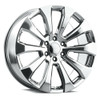 Set 4 22" Voxx Replica High Country Polished Wheels 22x9 6x5.5 28mm Rims