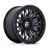 Set 4 Fuel FC857 Rincon 20x9 5x5 Gloss Black Milled Wheels 20" 1mm Rims
