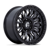 Set 4 Fuel FC857 Rincon 17x9 8x6.5 Gloss Black Milled Wheels 17" 1mm Rims