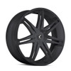 24" Kraze Epic 24x9.5 Satin Black 5x115 5x120 Wheel 18mm Performance Rim